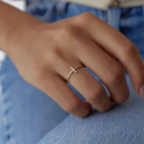 Burgu Çubuk Yüzük Resim 1