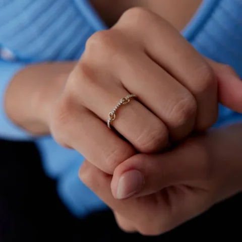 Halka Su Yolu Yüzük Resim 1