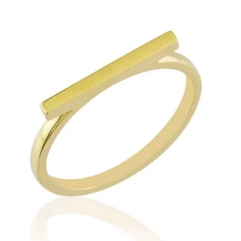 14 Ayar Altın Taşsız Fantazi Yüzük