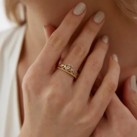 Kalpli Taç Yüzük Resim 2