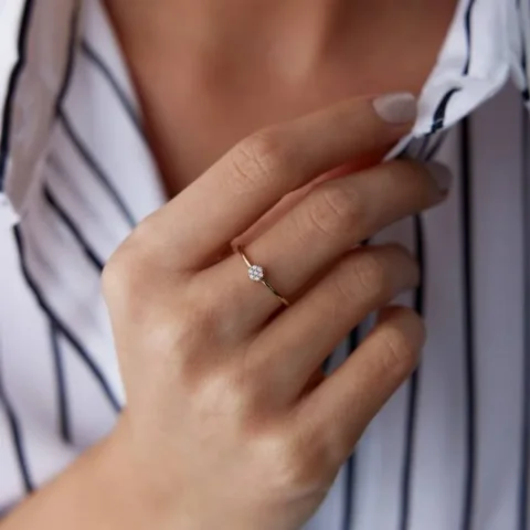 Mini Circle Yüzük Resim 1