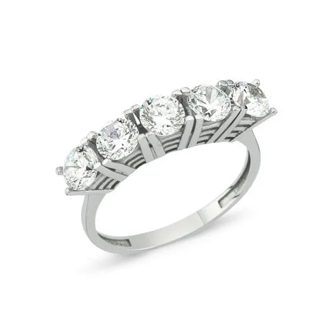 Ray Modeli Beştaş Altın Yüzük