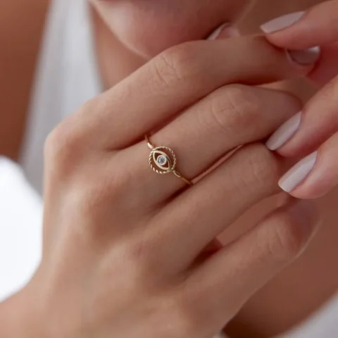 Sarmal Kirpik Yüzük Resim 1