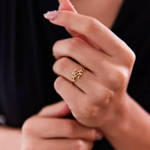 Zeytin Dalı Yüzük Resim 1